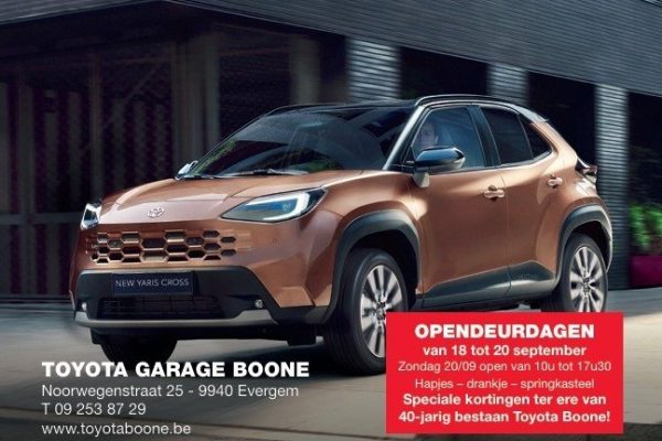 Opendeurdagen van 18 tem 20 september
